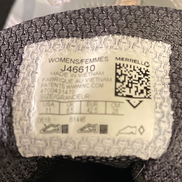 MERRELL WOMEN’S SNEAKERS SIREN EDGE Q FORM 2 FROST GEL J46610 US SIZE 11  UK 8.5 - Picture 7 of 10